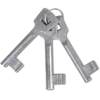 BAKAJI Ατσάλινη Πόρτα Κήπου 106x200 με Κλειδί 02001589