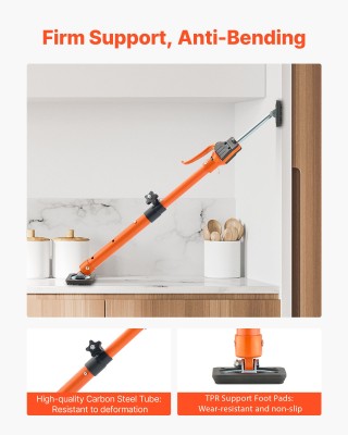 VEVOR Ρυθμιζόμενος Υποστηρικτικός Πόλος Ντουλαπιών 48-75 εκ., Σετ 2... VEVOR Ρυθμιζόμενος Υποστηρικτικός Πόλος Ντουλαπιών 48-75 εκ., Σετ 2...