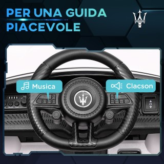 AIYAPLAY Παιδικό Αυτοκίνητο 12V Maserati Gran Turismo Folgore με Τ... AIYAPLAY Παιδικό Αυτοκίνητο 12V Maserati Gran Turismo Folgore με Τ...