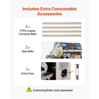 VEVOR Οριζόντια Συνεχής Σφραγιστική Μηχανή Σάκων με Τύπωμα Μελάνης,... VEVOR Οριζόντια Συνεχής Σφραγιστική Μηχανή Σάκων με Τύπωμα Μελάνης,...