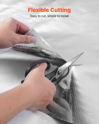 VEVOR Διπλής Όψης Ανακλαστική Μόνωση Αλουμινίου, 38.1μ x 1.22μ LBPE... VEVOR Διπλής Όψης Ανακλαστική Μόνωση Αλουμινίου, 38.1μ x 1.22μ LBPE...