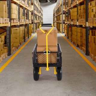 VEVOR Ατσάλινο Καρότσι Κήπου 500lb Αντοχή Βαρέως Τύπου με Ρόδες 10i... VEVOR Ατσάλινο Καρότσι Κήπου 500lb Αντοχή Βαρέως Τύπου με Ρόδες 10i...