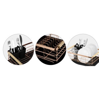 Massido Στεγνωτήριο πιάτων MS-600  χρυσό MS-600-Gold