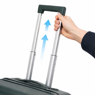 PROVITERA Σετ 4 Σκληρές Βαλίτσες και Νεσεσέρ Ταξιδιού Πράσινο Ελιάς...