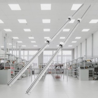 VEVOR  Σετ Οδηγών SBR20 1800mm, 2 Ράγες & 4 Οδηγοί SBR20UU για CNC ...