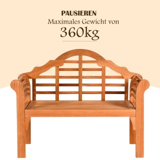 Costway Πτυσσόμενο Ξύλινο Παγκάκι Εξωτερικού Χώρου 123 x 54 x 96 cm... Costway Πτυσσόμενο Ξύλινο Παγκάκι Εξωτερικού Χώρου 123 x 54 x 96 cm...