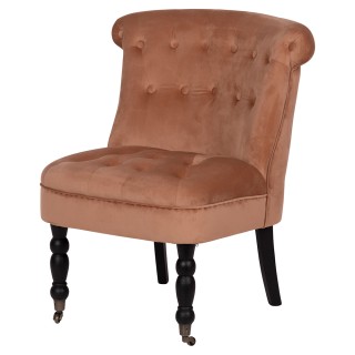 Galileo Σετ 2 τμχ Πολυθρόνα σαλονιού σε καμηλό απόχρωση με ύφασμα σ...