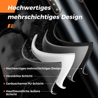 Costway Βαρύς Σάκος Πυγμαχίας για Ενήλικες 4 σε 1 Κρεμαστός Σάκος Π...