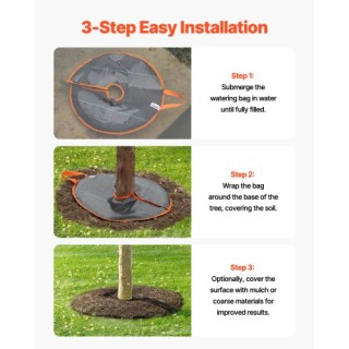VEVOR Τσάντες Ποτίσματος Δέντρων 10 Γαλονιών (4 Τεμάχια) HSJSD10GAL... VEVOR Τσάντες Ποτίσματος Δέντρων 10 Γαλονιών (4 Τεμάχια) HSJSD10GAL...