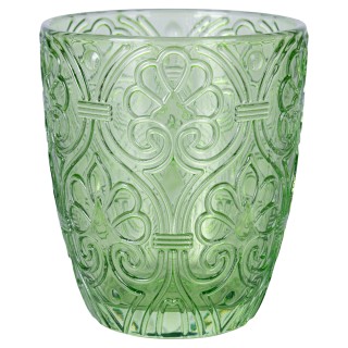 Villa DEste  Σετ 6 ποτήρια νερού 300 ml από γυαλί Granada Greenery ...