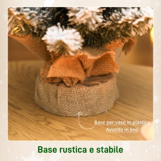 HOMCOM Μικρό Χριστουγεννιάτικο Δέντρο Ύψους 60 εκ. με 72 Χιονισμένα... HOMCOM Μικρό Χριστουγεννιάτικο Δέντρο Ύψους 60 εκ. με 72 Χιονισμένα...