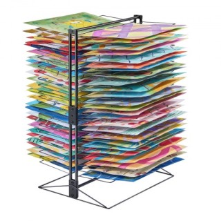 VEVOR Ράφι Στεγνώματος Τέχνης με 50 Αφαιρούμενα Ράφια για Τάξη JSY... VEVOR Ράφι Στεγνώματος Τέχνης με 50 Αφαιρούμενα Ράφια για Τάξη JSY...