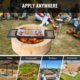 VEVOR Μεταλλική Ορθογώνια Σχάρα Ψησταριάς για Τζακι 11,1x38x2,5 cm ... VEVOR Μεταλλική Ορθογώνια Σχάρα Ψησταριάς για Τζακι 11,1x38x2,5 cm ...