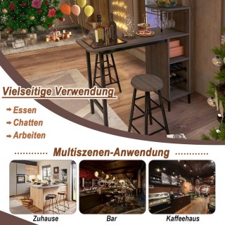 Costway Σετ Ρουστίκ Μπαρ Τραπέζι και Σκαμπό για Μοναδική Ατμόσφαιρ... Costway Σετ Ρουστίκ Μπαρ Τραπέζι και Σκαμπό για Μοναδική Ατμόσφαιρ...