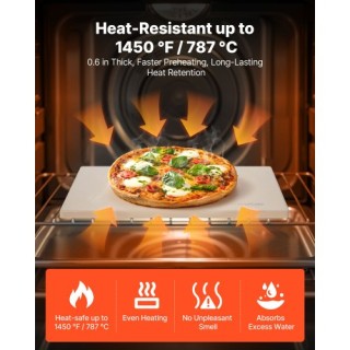 VEVOR Πέτρινη Πλάκα Ψησίματος 38 x 30 εκ., Ορθογώνια Κορδιερίτη για... VEVOR Πέτρινη Πλάκα Ψησίματος 38 x 30 εκ., Ορθογώνια Κορδιερίτη για...