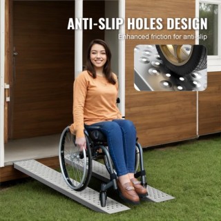 VEVOR Αλουμινένιες Ράμπες 120cm 880kg (Σετ 2)  LJSL472X85INA1TAOV0