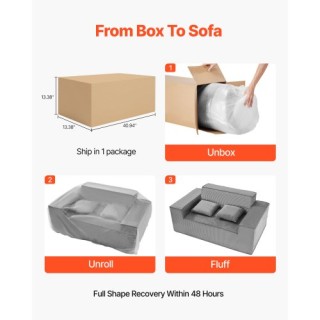 Διθέσιος Καναπές Κορντουρόι 1600 x 940 x 720 mm Γκρι (Χωρίς Συναρμο... Διθέσιος Καναπές Κορντουρόι 1600 x 940 x 720 mm Γκρι (Χωρίς Συναρμο...