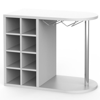 BAKAJI Ράφι Μπαρ Κάβα Κρασιού Τοίχος Ξύλο Κελάρι 8 Θέσεις + Θήκη Π... BAKAJI Ράφι Μπαρ Κάβα Κρασιού Τοίχος Ξύλο Κελάρι 8 Θέσεις + Θήκη Π...