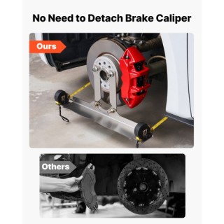 VEVOR Έργαλειο Ευθυγράμμισης Τροχών, Σετ 2 Πλακών από Ανοξείδωτο Ατ... VEVOR Έργαλειο Ευθυγράμμισης Τροχών, Σετ 2 Πλακών από Ανοξείδωτο Ατ...