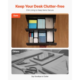 VEVOR Συρτάρι 33 cm Κλειδωμένο Οργανωτής Γραφείου GZTCTGCK13INQUZ7NV0