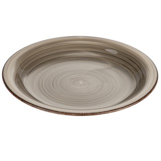 Galileo Γκρι Πιάτο Φρούτων από Πορσελάνη Λιπάρι 19 εκ. 5913092