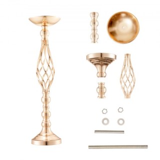 VEVOR 20 τεμ. Χρυσή Μεταλλική Βάση Λουλουδιών 58cm για Τραπέζι Γάμ... VEVOR 20 τεμ. Χρυσή Μεταλλική Βάση Λουλουδιών 58cm για Τραπέζι Γάμ...