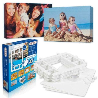 BAKAJI Σετ 7 Κομμάτια Δημιουργία Πινάκων Αφίσας Τοίχου με Αφαιρούμε... BAKAJI Σετ 7 Κομμάτια Δημιουργία Πινάκων Αφίσας Τοίχου με Αφαιρούμε...