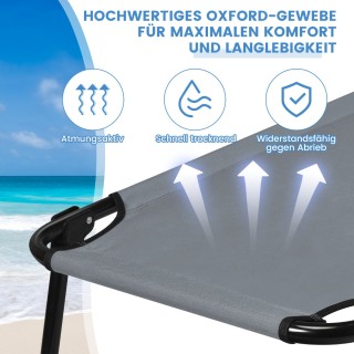 Costway Πτυσσόμενο Κρεβάτι Κάμπινγκ με Μεταλλικό Σκελετό και Ύφασμ... Costway Πτυσσόμενο Κρεβάτι Κάμπινγκ με Μεταλλικό Σκελετό και Ύφασμ...