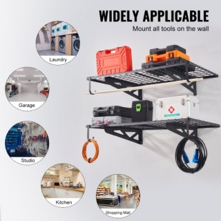 Ράφια Αποθήκευσης Γκαράζ VEVOR, Σετ 2, Βαρέως Τύπου, 4 x 2 ft, 502 ... Ράφια Αποθήκευσης Γκαράζ VEVOR, Σετ 2, Βαρέως Τύπου, 4 x 2 ft, 502 ...