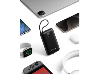SWISSTEN Φορητός Φορτιστής Voltbox 35 W 20,000 mAh με Ενσωματωμένα ...