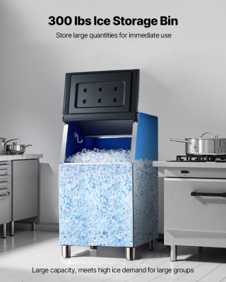 VEVOR Ανοξείδινη Επαγγελματική Δεξαμενή Πάγου 136 KG με Αντιολισθητ... VEVOR Ανοξείδινη Επαγγελματική Δεξαμενή Πάγου 136 KG με Αντιολισθητ...