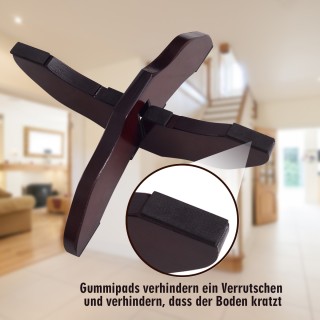 Costway Σετ 2 Τεμαχίων Ξύλινα Πόδια Στήριξης για Παιδική Πόρτα Ασφα...