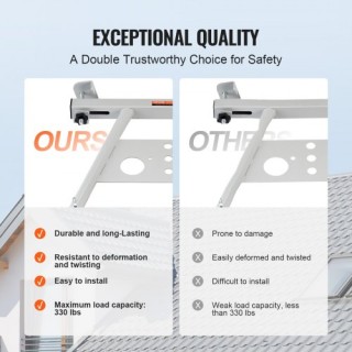 VEVOR Ρυθμιζόμενα Πόδια Σταθεροποιητή Σκάλας με Επέκταση και Ανθεκτ... VEVOR Ρυθμιζόμενα Πόδια Σταθεροποιητή Σκάλας με Επέκταση και Ανθεκτ...