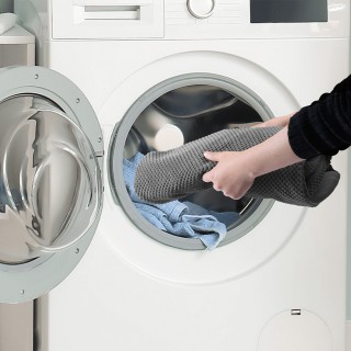 BAKAJI  Σκάλα για Κατοικίδια Γκρι 4 Σκαλοπάτια για Γάτες και Σκύλου...