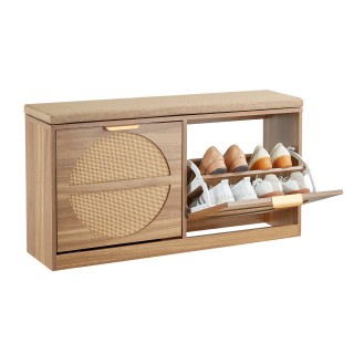 VEVOR Κομψός Πάγκος Παπουτσιών με Συρταρωτή Αποθήκευση 988x240x500m...