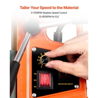 VEVOR Μαγνητική Δράπανα 1400 W 0-850 RPM με 11 Κόφτες Πυρήνα GSCLZC... VEVOR Μαγνητική Δράπανα 1400 W 0-850 RPM με 11 Κόφτες Πυρήνα GSCLZC...