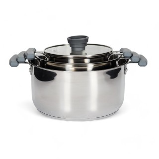 Σετ Κατσαρολών All-in-One X3 Easy Storage 17/21/25cm - Inox KC5228 ...