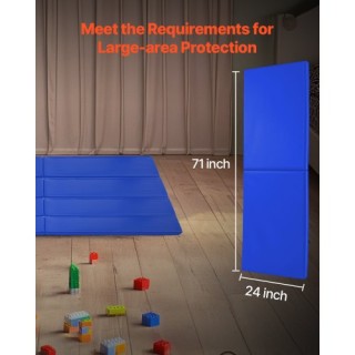 VEVOR Αδιάβροχο Στρώμα Γυμναστηρίου 5 εκ. για Μπάσκετ ZFXKQBYZFXKQU...