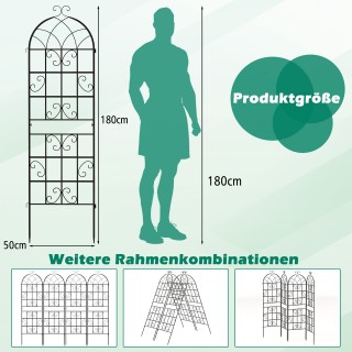 Costway Σετ 4 Μαυρων Μεταλλικων Σκαλών Στήριξης: Διάκοσμος στον Κή... Costway Σετ 4 Μαυρων Μεταλλικων Σκαλών Στήριξης: Διάκοσμος στον Κή...