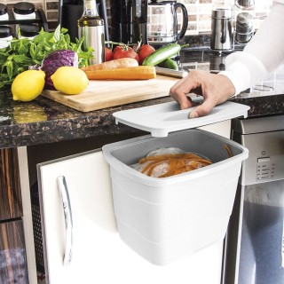 Galileo Κάδος απορριμμάτων με καπάκι για χρήση στην κουζίνα και στο...