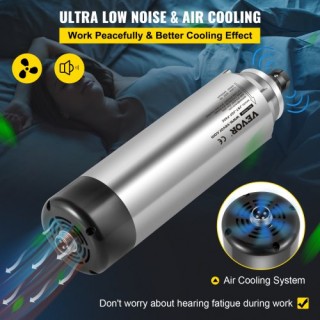 VEVOR 1.5KW Αερόψυκτο Μοτέρ CNC για Χάραξη/Φρεζάρισμα 1.5KWFLDJ000... VEVOR 1.5KW Αερόψυκτο Μοτέρ CNC για Χάραξη/Φρεζάρισμα 1.5KWFLDJ000...