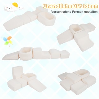 Costway 5-κομμάτιοι αφρώδεις κατασκευαστικοί κύβοι για νήπια με μπα... Costway 5-κομμάτιοι αφρώδεις κατασκευαστικοί κύβοι για νήπια με μπα...