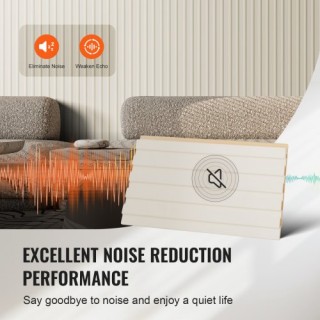 VEVOR Λευκά Ξύλινα Ακουστικά Πάνελ 8 Τεμ 96x6 ιντσών WPCBTQBYGBL9... VEVOR Λευκά Ξύλινα Ακουστικά Πάνελ 8 Τεμ 96x6 ιντσών WPCBTQBYGBL9...