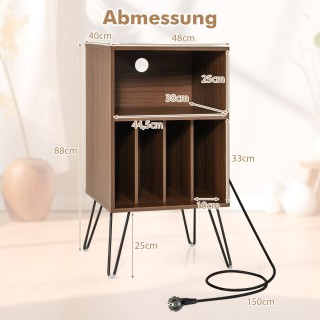 Costway Πολυλειτουργική Βάση Πικάπ με Χώρο Αποθήκευσης και Σταθμό Φ... Costway Πολυλειτουργική Βάση Πικάπ με Χώρο Αποθήκευσης και Σταθμό Φ...