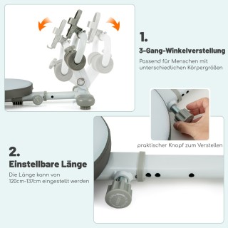 Costway Πολυλειτουργικός Ρυθμιζόμενος Πάγκος Γυμναστικής με Πολλαπ... Costway Πολυλειτουργικός Ρυθμιζόμενος Πάγκος Γυμναστικής με Πολλαπ...