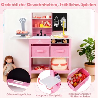 Costway Ξύλινο Ιατρικό Κέντρο Παιχνιδιού με Ζυγαριά Ζώων, Νεροχύτη ... Costway Ξύλινο Ιατρικό Κέντρο Παιχνιδιού με Ζυγαριά Ζώων, Νεροχύτη ...