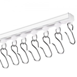 VEVOR Σετ Κουρτινόξυλου Οροφής 3 Μέτρα Αυτοκόλλητο Χωρίσματος Λευκό... VEVOR Σετ Κουρτινόξυλου Οροφής 3 Μέτρα Αυτοκόλλητο Χωρίσματος Λευκό...