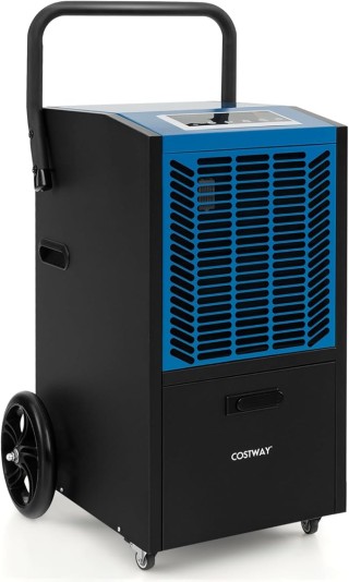 Costway Επαγγελματικός Αφυγραντήρας με Αντλία & Σωλήνα Αποστράγγιση...