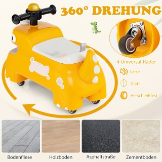 Costway Όχημα Οδήγησης για Μικρά Παιδιά με Χώρο Αποθήκευσης, Φωτάκ... Costway Όχημα Οδήγησης για Μικρά Παιδιά με Χώρο Αποθήκευσης, Φωτάκ...