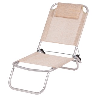 Galileo Σπιάντζινα παραλίας με αναδιπλούμενο μαξιλάρι από αλουμίνιο...